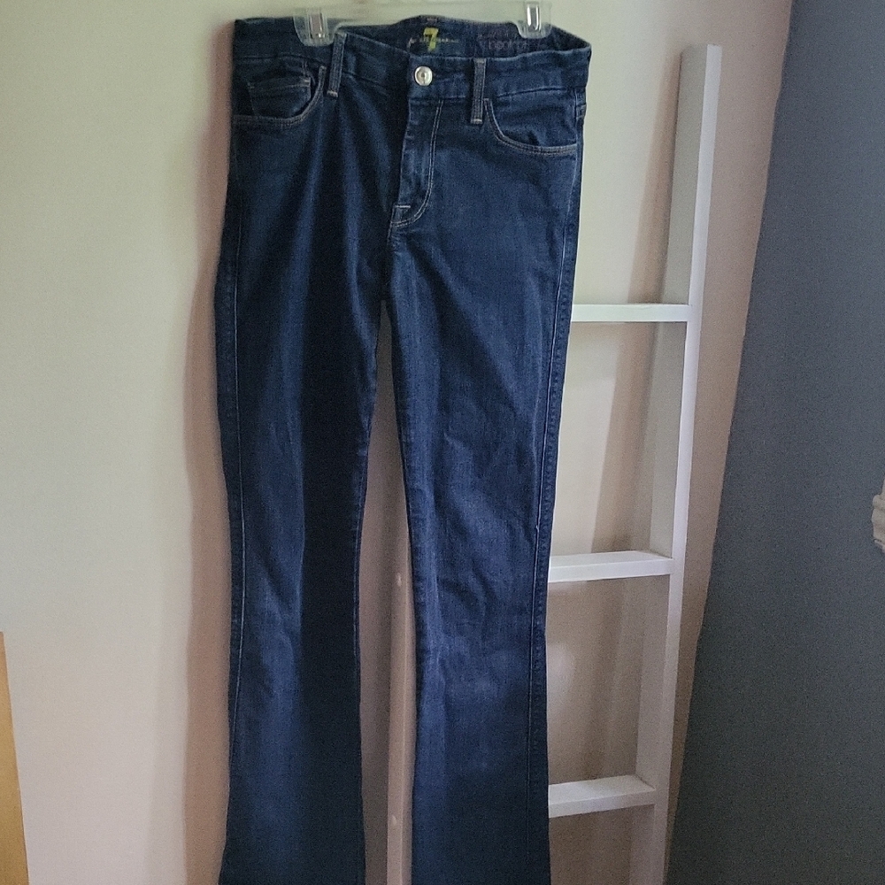 7 For All Mankind Low Rise Bootcut Jeans
